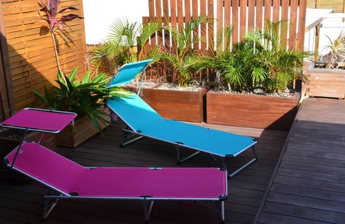 Le Marin House | Sea view bungalow/private pool/Ste Anne-Marin