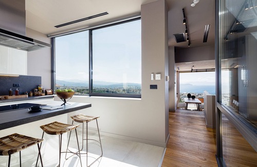 Halepa Villa | Sea View Luxury Villa with two independent buildings