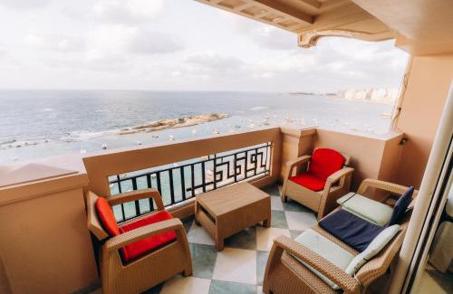 Al-Muntazah Apartment | Sea View three bed room High Floor fully AC free WI-FI and parking