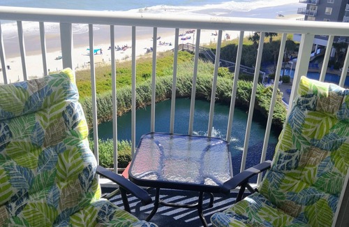 Arcadian Shores Condo | Sea Watch Resort Myrtle Beach-Oceanfront Studio- Amazing Views&Amenities!
