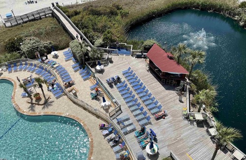 Arcadian Shores Condo | Sea Watch Resort Myrtle Beach-Oceanfront Studio- Amazing Views&Amenities!