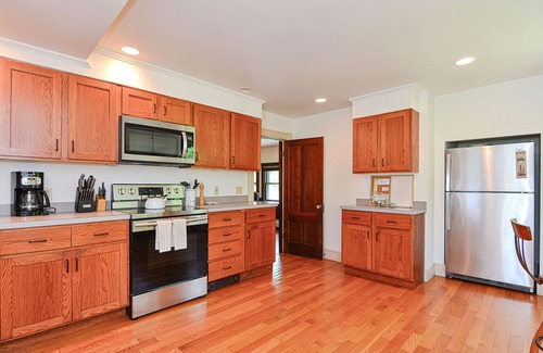 Rockport House | Seacroft: Classic Victorian home with views of the ocean and twin light houses.