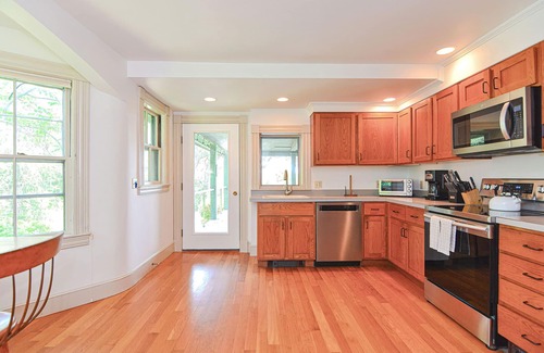 Rockport House | Seacroft: Classic Victorian home with views of the ocean and twin light houses.