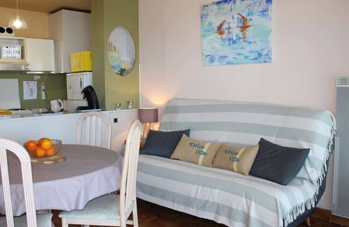 Port-la-Nouvelle Apartment | Seafront 2-Room Apartment with Terrace & Private Parking, Sleeps 5, in Port-la-Nouvelle