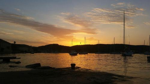 Vis Apartment | Seafront apartment with incredible view of Vis bay - Maricin Most