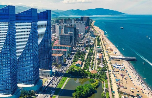 New Boulevard Apartment | Seafront Bliss: First-Line Apartment on the Black Sea – Batumi, Georgia