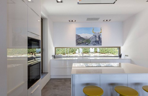 Vizari Villa | Seafront Brand New Villa by the peaceful Agios Pavlos beach