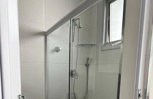Pompeia Apartment | Seafront building, Gonzaga beach, with parking space provided