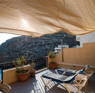 Xlendi Apartment | Seafront duplex Penthouse with Terrace overlooking Xlendi Bay