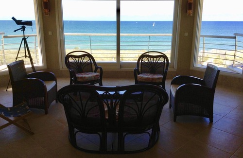 Barneville-Carteret House | SEAFRONT, Fantastic 180° Sea View, high Standing, Courtyard, Private Garden