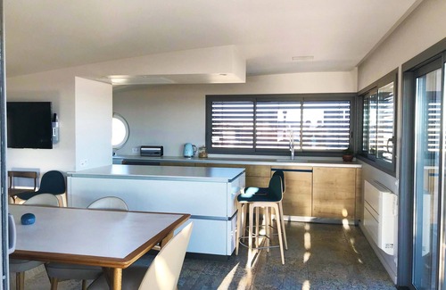 Narbonne-Plage Apartment | Seafront - feet in the sand - the most beautiful view of Narbonne Plage