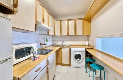 Cala Apartment | SEAFRONT PONIENTE BEACH BLUELINE R048