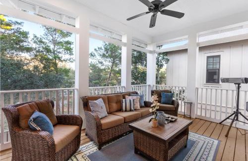 Seagrove Beach House | Seagrove Gardens Mins to the Beach Santa Rosa Retreat w Golf Cart A Design