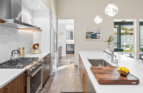 San Juan House | "Seagrove Surf Shack" Private Heated Salt Water Pool! Short Walk to the Beach!