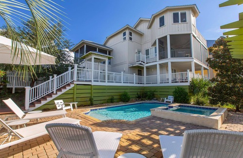 Gulf Trace House | Seagull's Nest - Private Pool, Pet Friendly, Gulf Trace, Close to the Beach!