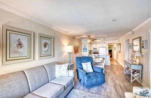 Garden City Condo | SeaMaster 110: Oceanfront 3 bed 3 bath condo - close to both piers!
