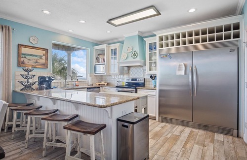 Port Bolivar House | Seanutt: 5 BR, 5.5 BA House in Crystal Beach, Sleeps 22