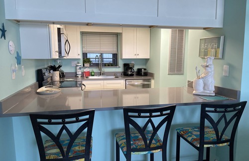 Biltmore Beach Condo | Seas the Days! 4th Floor spacious beachfront vacation condo for your family.