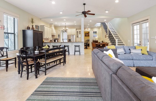 Seacrest Beach House | SEAS THE MOMENT! Family Friendly Home w/Carriage House/100 steps to Lagoon Pool
