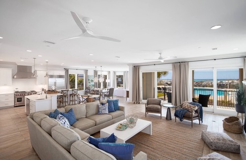 Miramar Beach House | "Seasational" Oceanfront, 1st Floor Penthouse, Gated Community, Pool