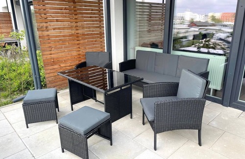 Sahlenburg Apartment | Seaside 53° FeWo 1 - Holiday apartment near the beach with terrace - Seaside 53°