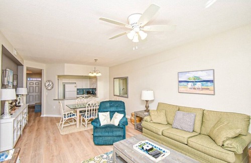 St. Augustine Condo | Seaside at Anastasia 202, 3 Bedroom, 2 Bath, Heated Pool, Gym, Sleeps 8