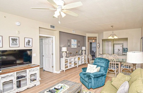 St. Augustine Condo | Seaside at Anastasia 202, 3 Bedroom, 2 Bath, Heated Pool, Gym, Sleeps 8