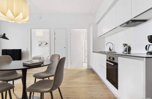 Aarhus C Apartment | Seaside apartment with magical balcony views