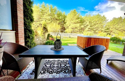 Palanga Apartment | Seaside apartment with private garden & forest view - only 3 min from the beach!
