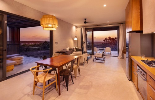 Todos Santos Condo | SeaSide, Beautiful New Property besides the Ocean with Great Amenities.