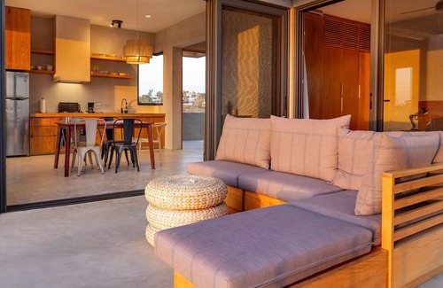 Todos Santos Condo | SeaSide, Beautiful New Property besides the Ocean with Great Amenities.