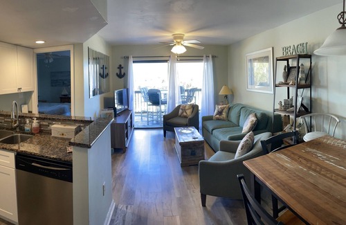 Fernandina Beach Condo | Seaside Getaway! Breathtaking ocean views -2 BR/2BA , sleeps 6. Sand Dollar 110