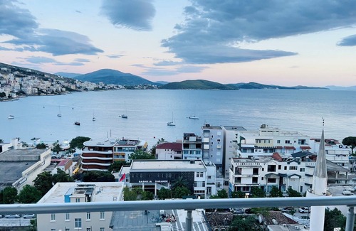 Sarande Apartment | Seaside Serenity! Free Parking & Wifi/2bed, 2bath/Beautiful View