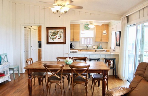 Isle of Palms House | Seaside Serenity Oceanfront Classic Beach Home! Screened Porch & Spacious Layout