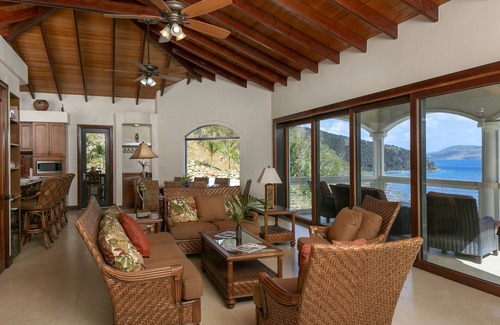 Estate Hansen Bay Villa | Seaside St John Villa - Amazing View, Amazing Pool & 2 min walk to Private Beach