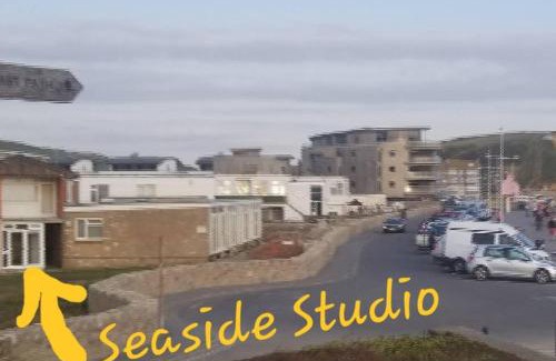 West Bay Apartment | Seaside Studio right on the coastal path.