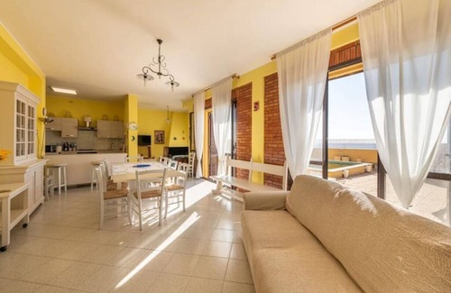 Province of Cagliari House | Seaside villa with private pool and waterslide