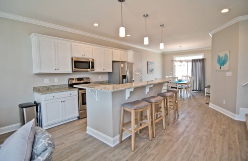 Atlantic Beach House | Seaside Villas, 3 story, elevator, garage, 4 bedrooms, 3.5 bath. Sleeps 8-10