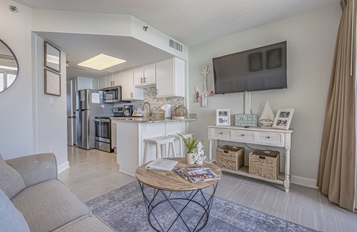 Arcadian Shores Condo | Seawatch resort 1 bed 1 bath direct oceanfront