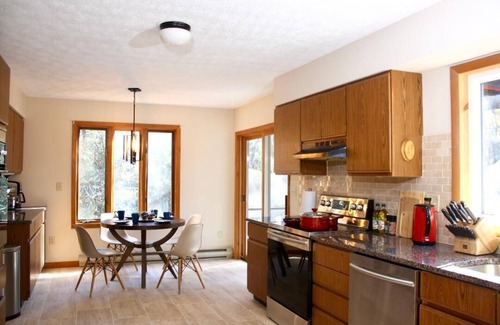 Long Pond House | Secluded 5BR Home Near Lakes, Hikes & Water Parks with a Hot Tub & Games