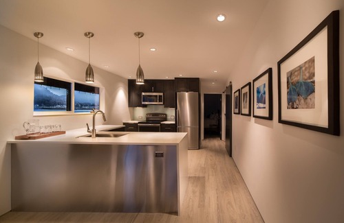 North Douglas Condo | Secluded Beach Condo - Lower Level - Modern Living at the Edge of Forest & Sea