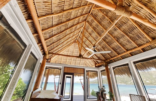 East End Villa | Secluded Beachfront Teepee Villa w/Ocean Views