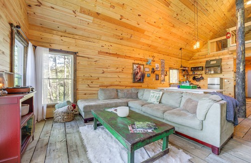 Brevard Cabin | Secluded Brevard Cabin w/Private Waterfall!