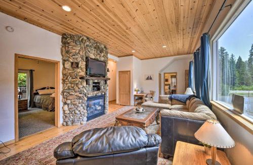 Arnold House | Secluded Camp Connell Home with Deck and Fireplace!