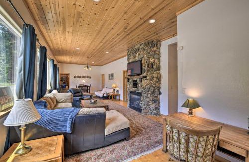Arnold House | Secluded Camp Connell Home with Deck and Fireplace!