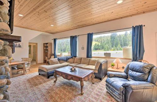 Arnold House | Secluded Camp Connell Home with Deck and Fireplace!