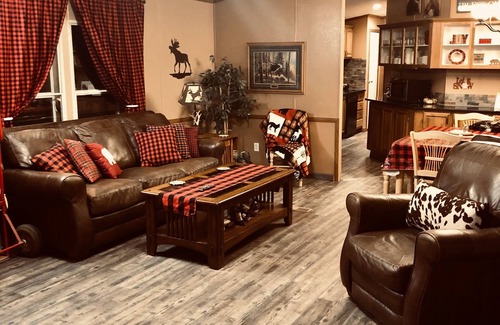 Woodland Park House | Secluded CO retreat featuring a swim spa, hiking trail and stocked kitchen!
