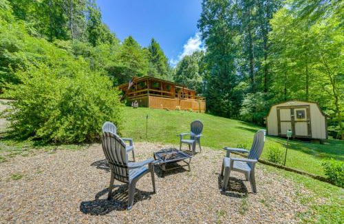 Cosby House | Secluded Cosby Cabin with Wraparound Deck