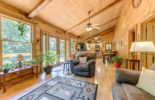 Cosby House | Secluded Cosby Cabin with Wraparound Deck