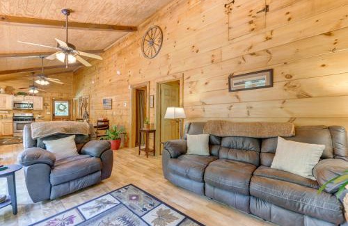 Cosby House | Secluded Cosby Cabin with Wraparound Deck